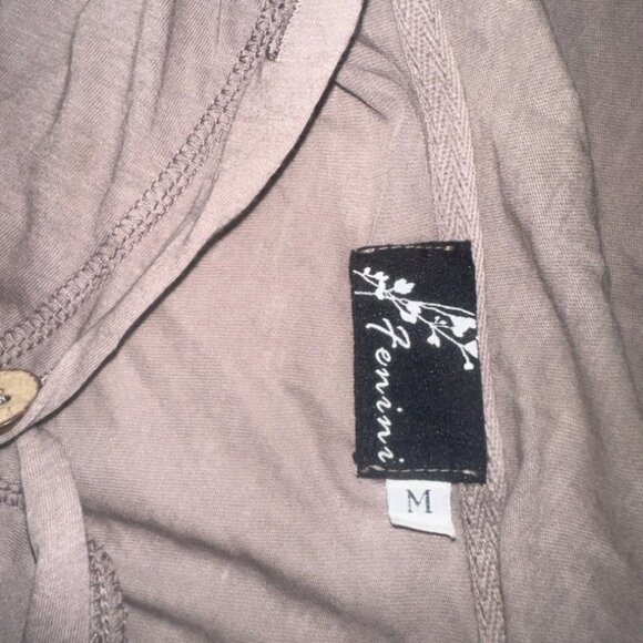 Fenini lightweight‎ overshirt medium khaki - Picture 4 of 5